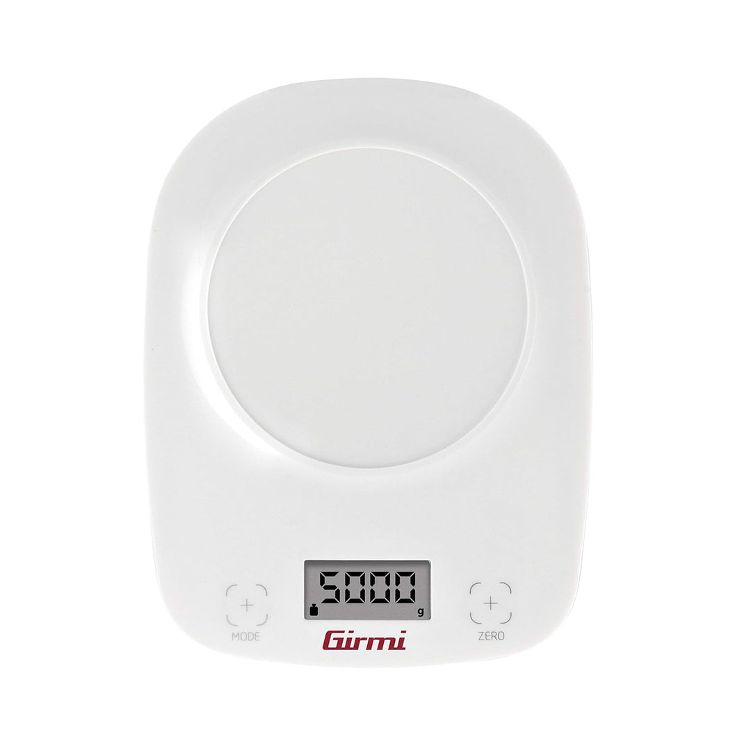 Girmi PS01 Küchenwaage, 0 W, Kunststoff, Weiss, Weiss