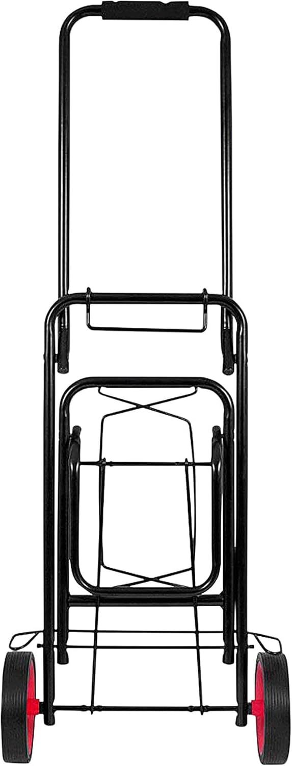 Aktive 62132 Faltbarer Strandwagen Beach, 35 x 45 x 100 cm, Schwarz Single, Single