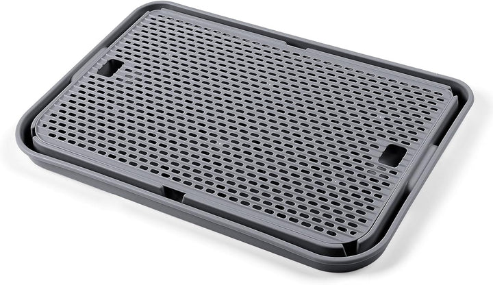 grosse Katzentoilette Rampe Matte, 42x30CM Katzentreppe, Katzenstreu Catcher für automatische selbst