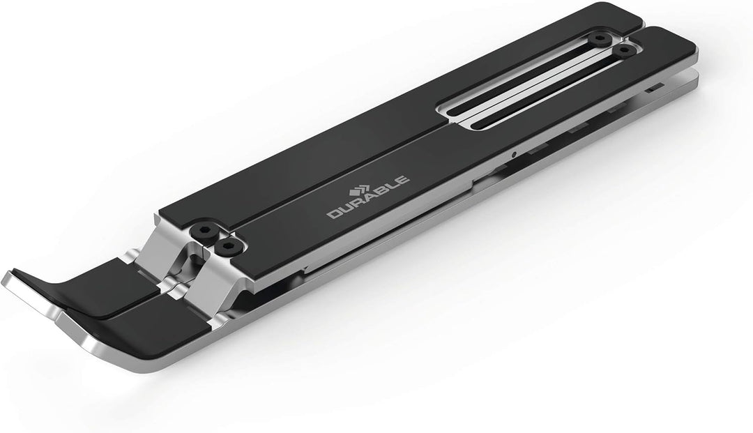 Durable Tischständer für Laptop/Tablet bis 15", faltbar und höhenverstellbar, inkl. Transportbeutel,