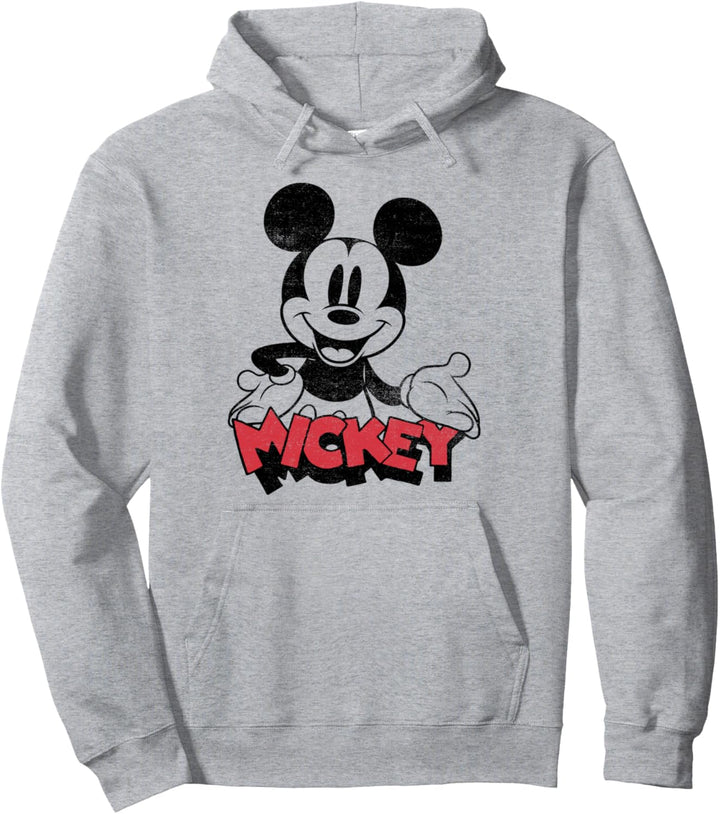 Disney Mickey & Friends Mickey Happy Face Pullover Hoodie