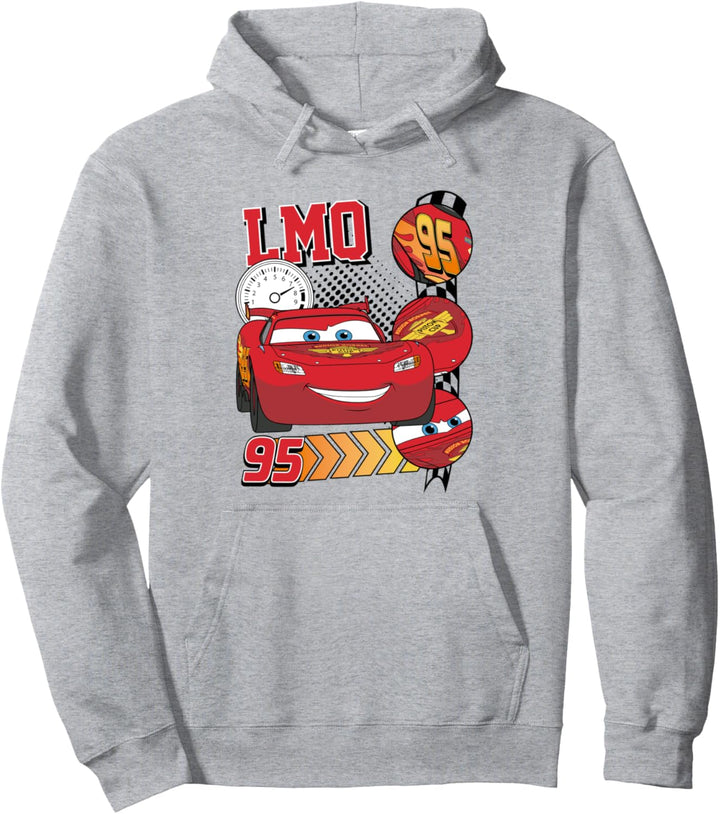 Pixar Cars LMQ Lightning McQueen Highlights Pullover Hoodie