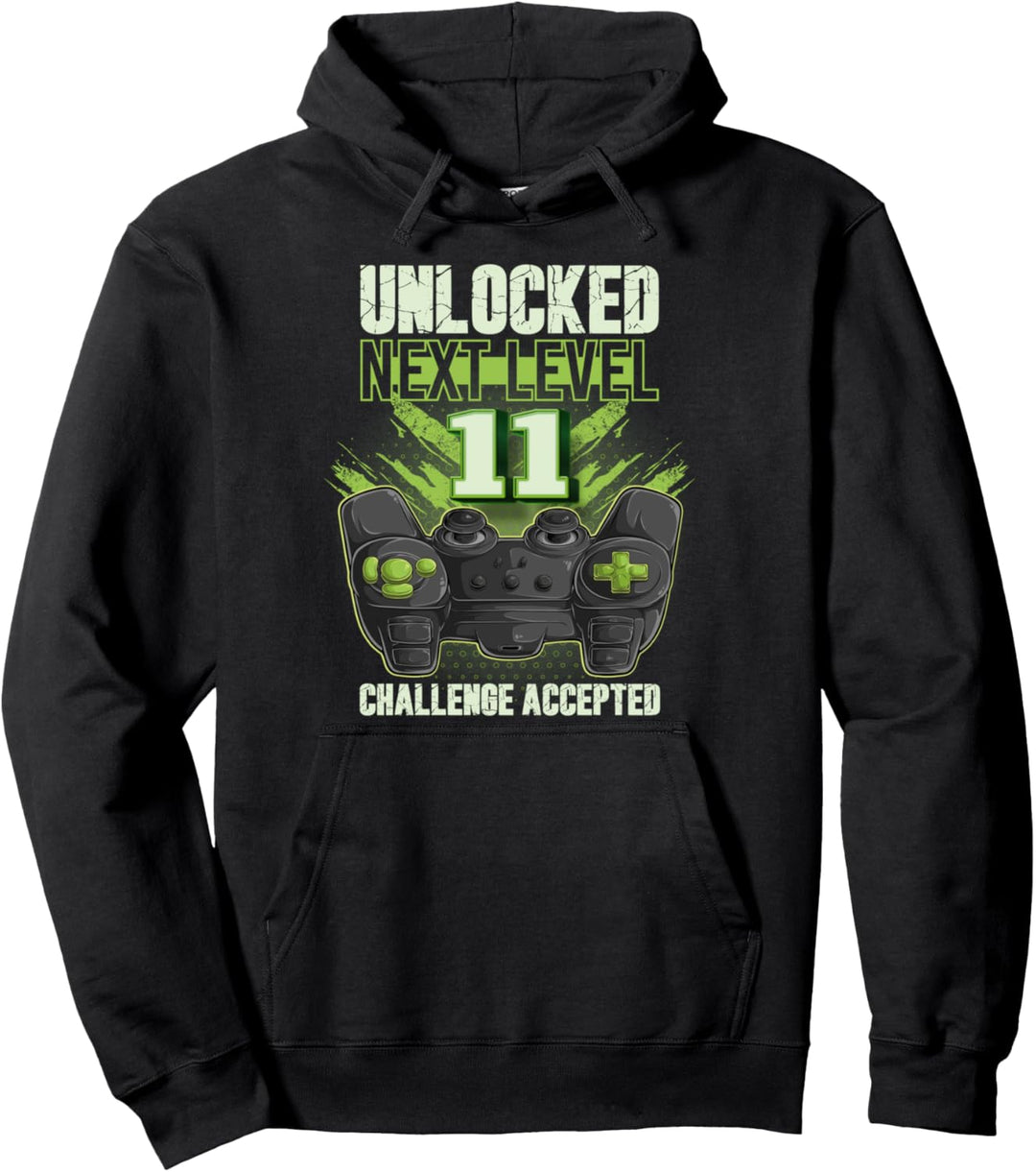 Gamer 11 Jahre alt Geburtstag zu 11 Jahre alt Pullover Hoodie