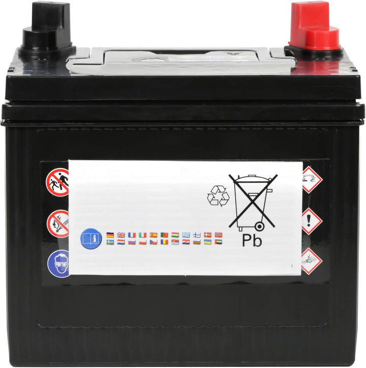 Rasentraktor Batterie 30Ah Akku Rasenmäher und Aufsitzrasenmäher Starterbatterie für Rasenmähertrakt