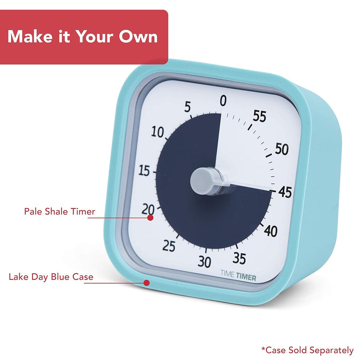 Time Timer Home MOD - 60 Minuten Visueller Timer Home Edition für Kinder & Gehäuse für Time Timer Ho