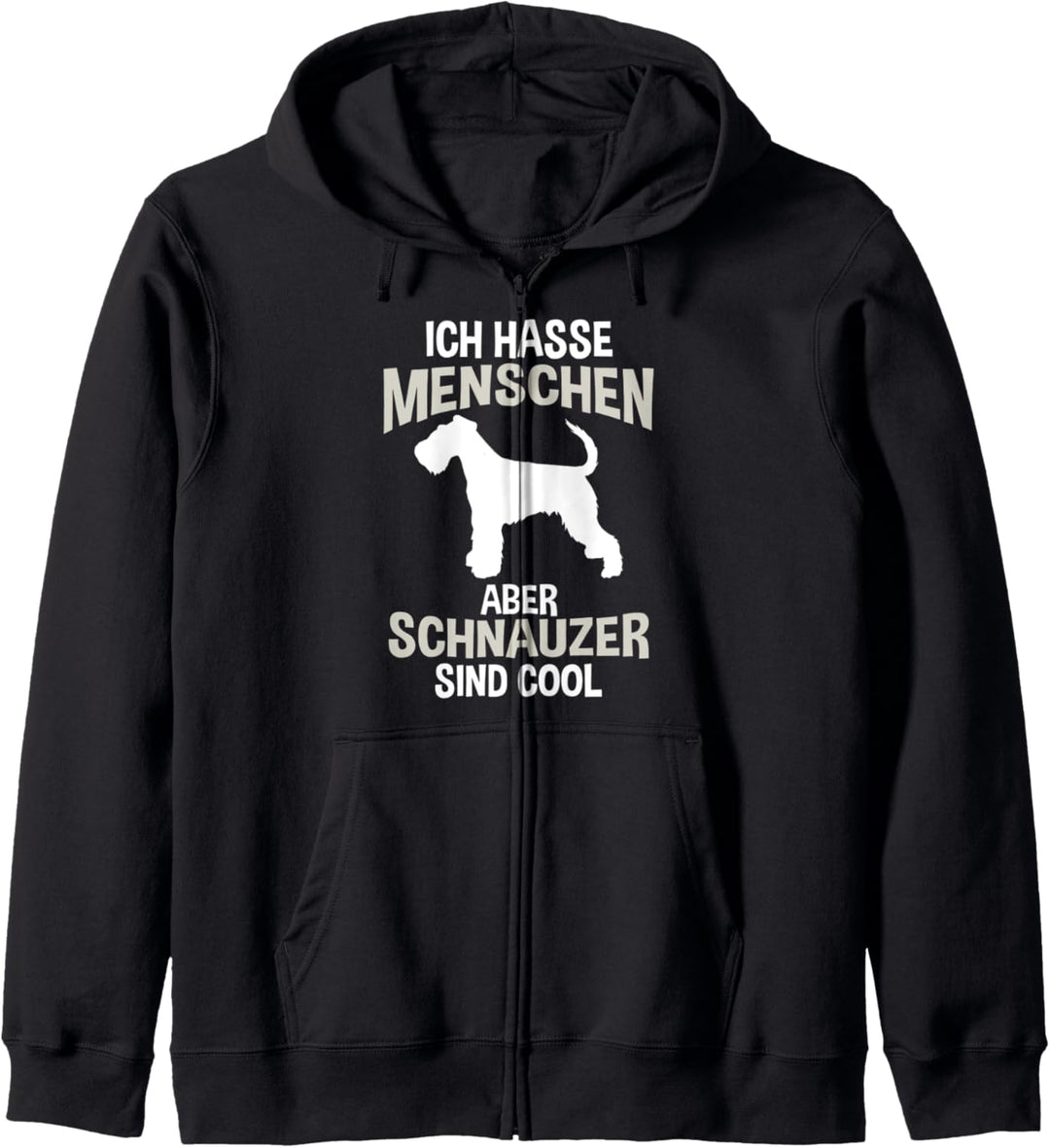 Schnauzer sind toll Schnauzer Kapuzenjacke