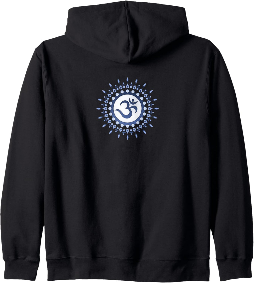 Om Mantra Sonne Yoga Symbol Mandala Kapuzenjacke