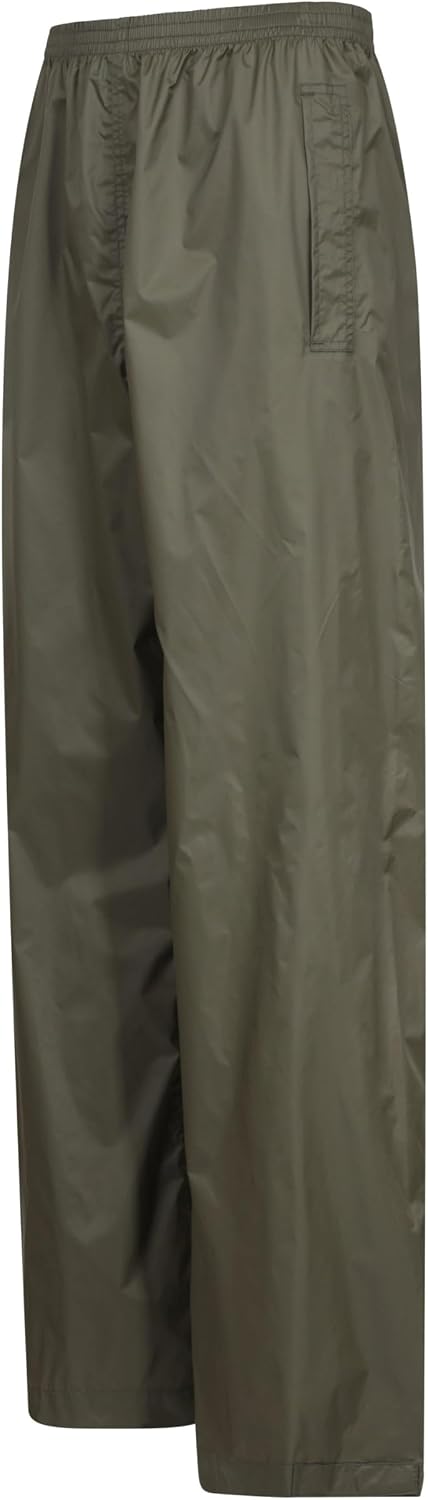 Mountain Warehouse Pakka wasserdichte Überziehhose für Herren - Schnell trocknende Regenüberhose für