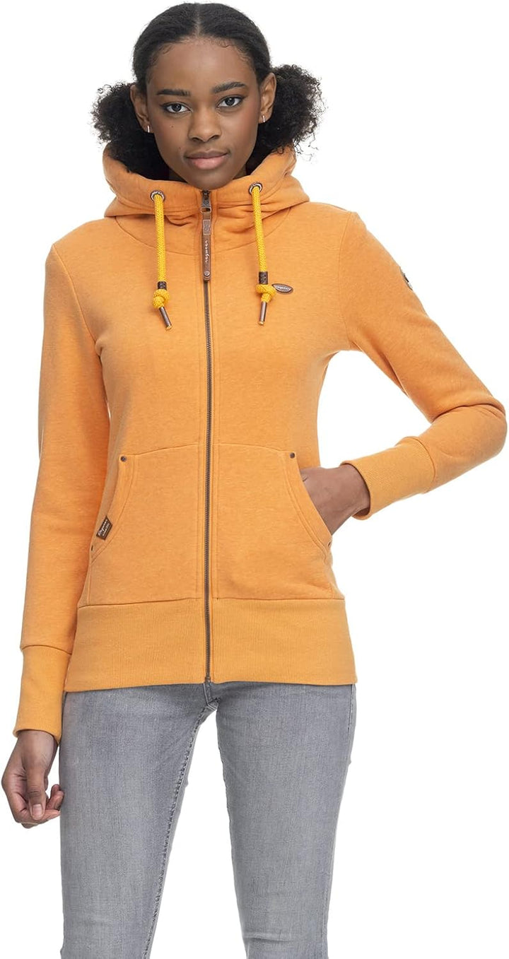 Ragwear NESKA Zip Damen Sweatshirt S Papaya, M