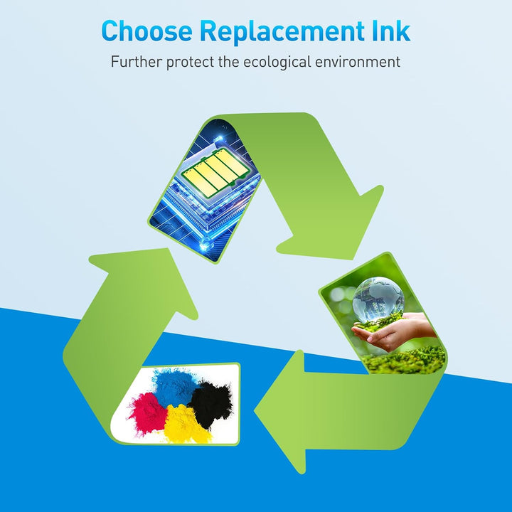 Clywenss 410A Schwarz Toner Kompatibel mit HP CF410A CF410X 410X Tonerkartuschen für Color Laserjet