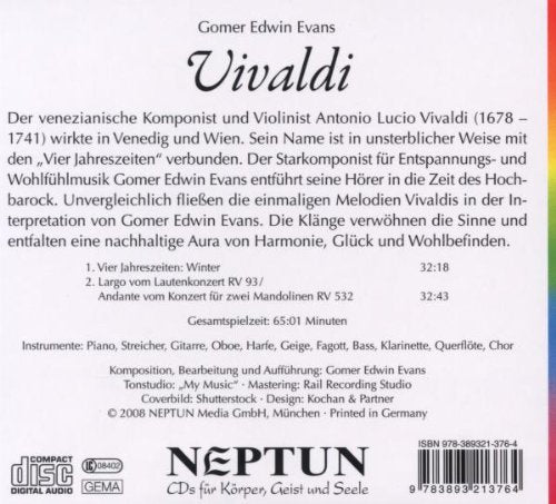 Vivaldi, Audio-CD
