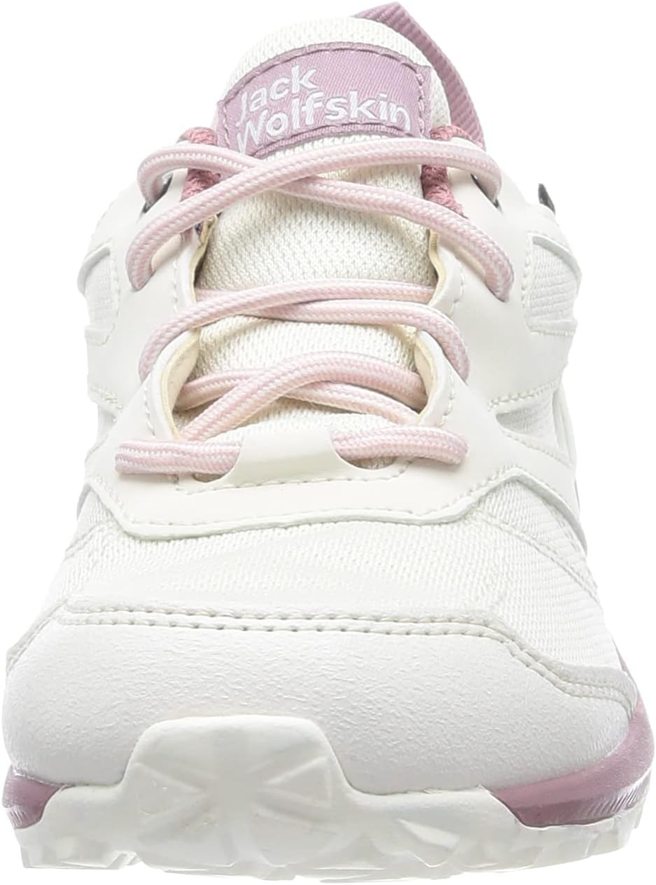 Jack Wolfskin Unisex Kinder Woodland Texapore Low KWalking-Schuh 32 EU Egret, 32 EU Egret