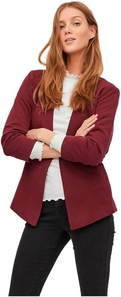 Vila Damen Blazer XL Winetasting, XL Winetasting