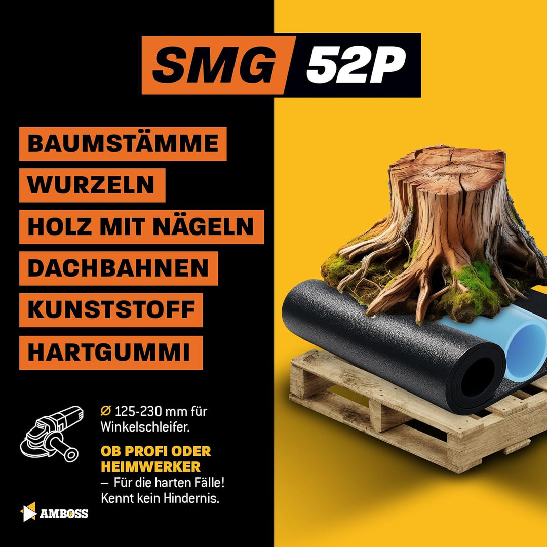 Amboss HM Trennscheibe Ø125 x 22.2 mm (Für Wurzeln, Asphalt, Hartgummi etc.) - Galvanisiert Ø 125 mm