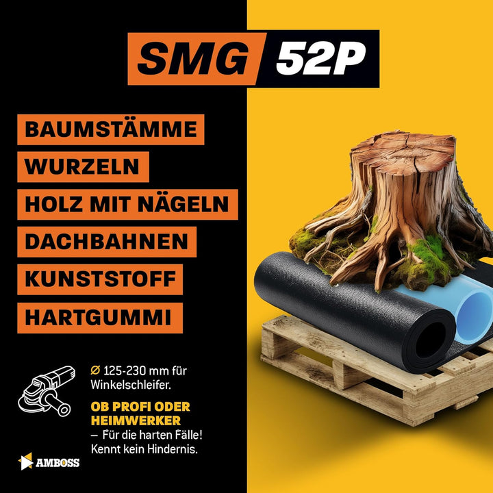 Amboss HM Trennscheibe Ø125 x 22.2 mm (Für Wurzeln, Asphalt, Hartgummi etc.) - Galvanisiert Ø 125 mm