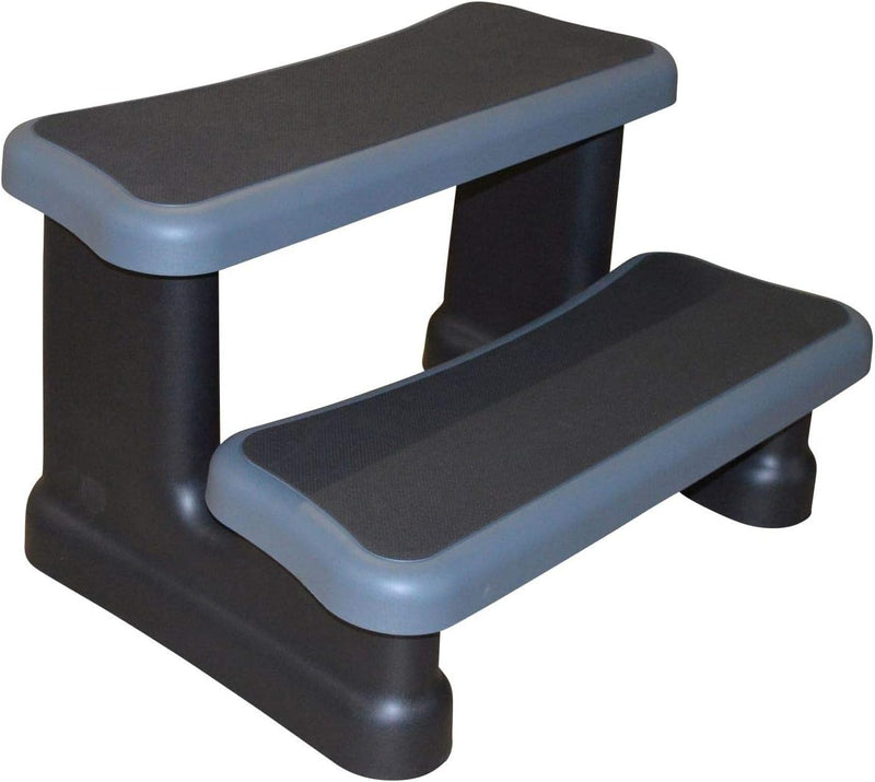 Weixelbaumer Whirlpool Treppe mit Zwei Stufen (Grau), Grau