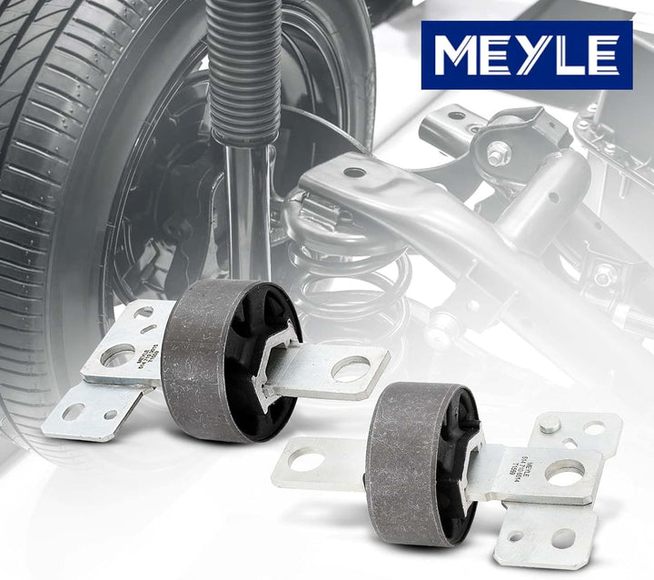 2x Original MEYLE 5147100014 5147100015 Achskörper Lagerung Hinten Kompatibel mit Galaxy WA6 2006-20