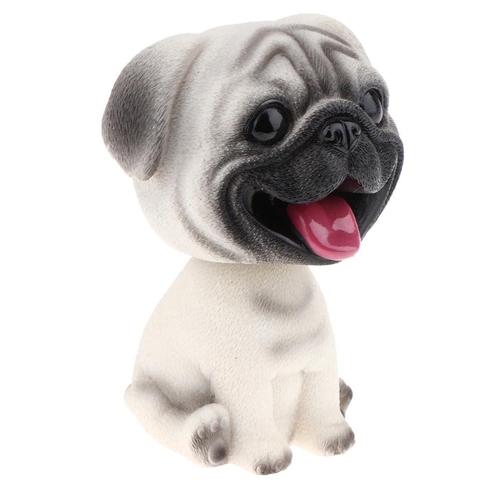MagiDeal Hund Wackelfiguren für Auto, Auto Nette Nicken Schütteln Kopf Hund Wackelhund, Bobblehead H