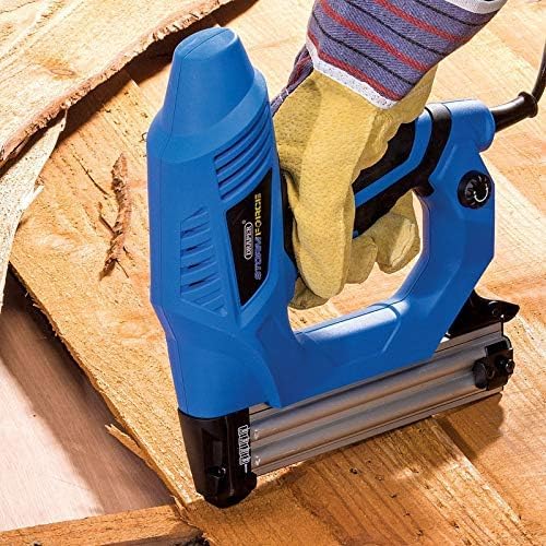 Draper 83659 Heavy-Duty Elektro-Hefter-Nagler-Set, blau