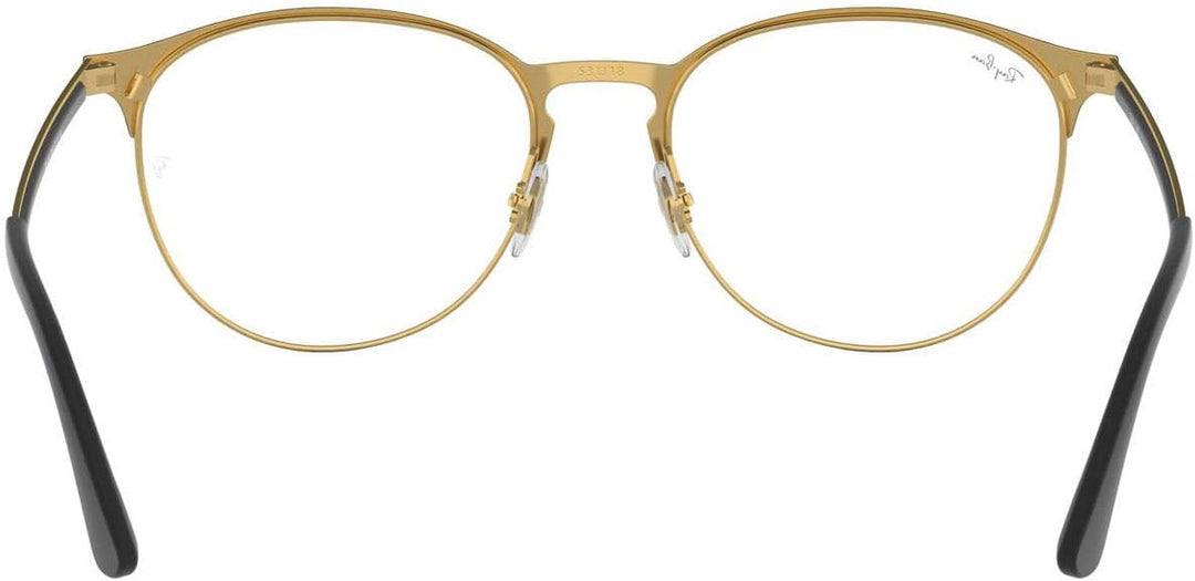 Ray-Ban Unisex-Erwachsene 0rx 6375 2890 53 Brillengestell, Gold (Gold Top In Black)