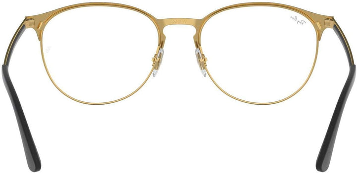 Ray-Ban Unisex-Erwachsene 0rx 6375 2890 53 Brillengestell, Gold (Gold Top In Black)