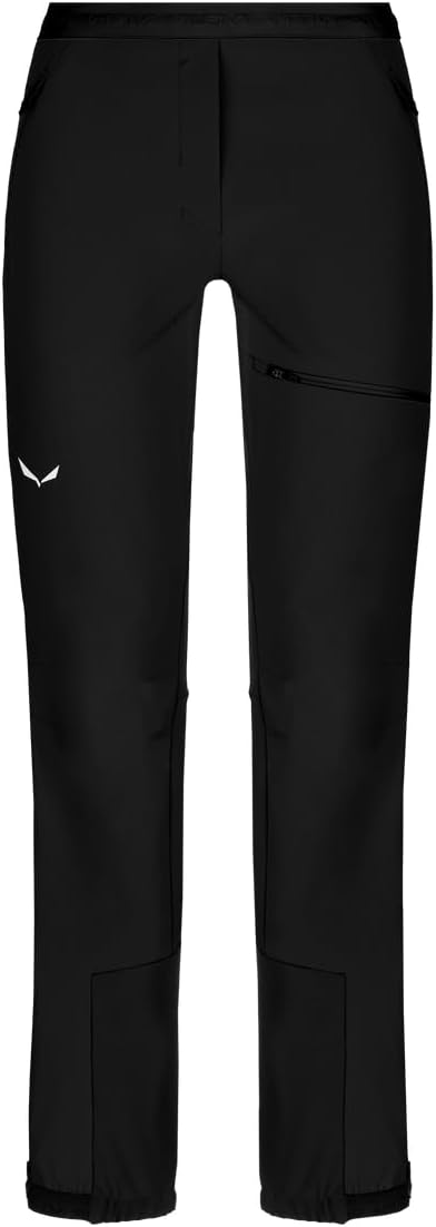 Salewa Damen Hose Sella DST W Light Pants 38 Schwarz (Black Out/6080), 38 Schwarz (Black Out/6080)