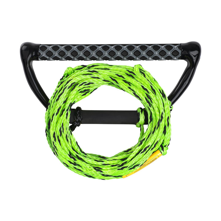Mesle Kneeboard-Leine Hook Up 60' 3-Loop, mit Starthilfe-Hantel für Kneeboard, 3 Sektionen, Länge: 1