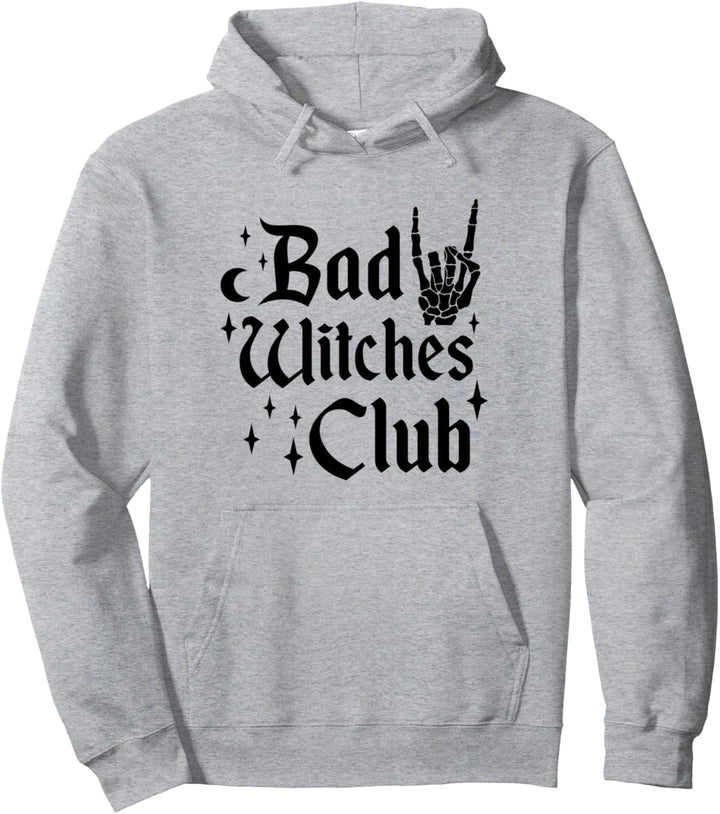 Bad Witches Club Mädchen Hexe Halloween Kostüm Hexe Pullover Hoodie