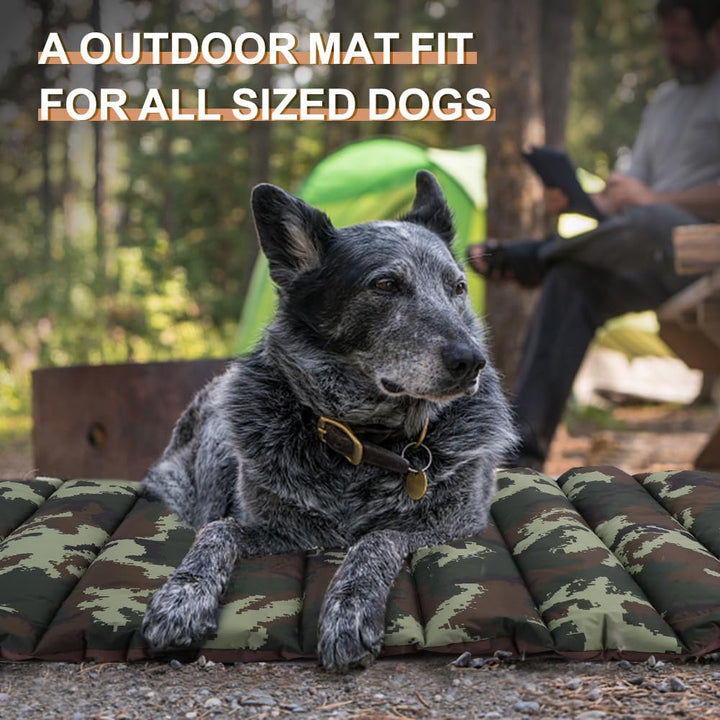 XIAPIA wasserdichte Hundematte für Outdoor, Waschbare Hundematte für Unterwegs, Antistatik, Hygienis