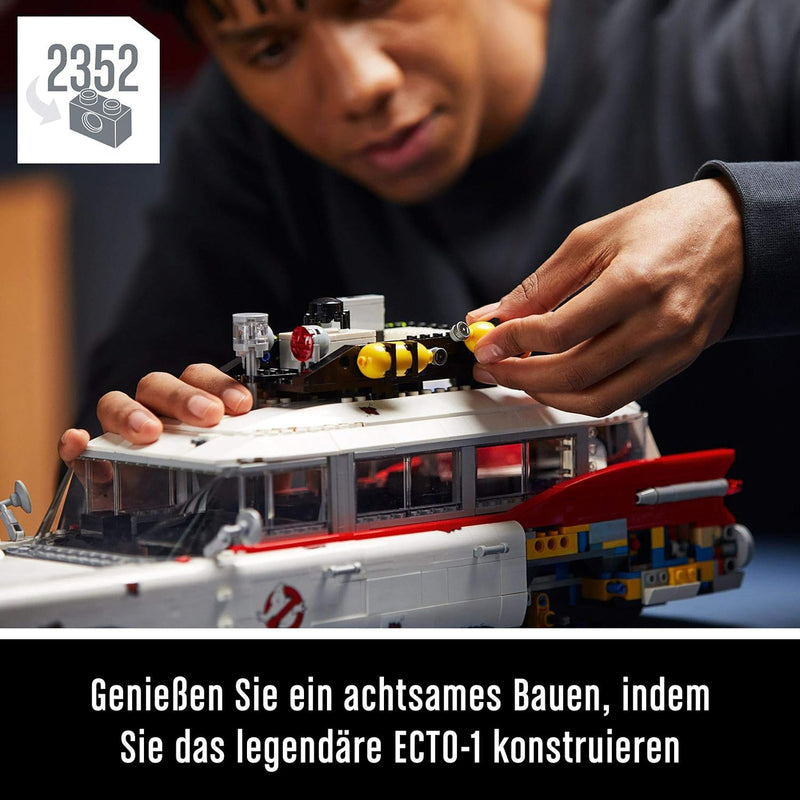 LEGO 10274 Icons Ghostbusters ECTO-1 Auto grosses Set für Erwachsene, Modellauto-Bauset, Geschenk zu