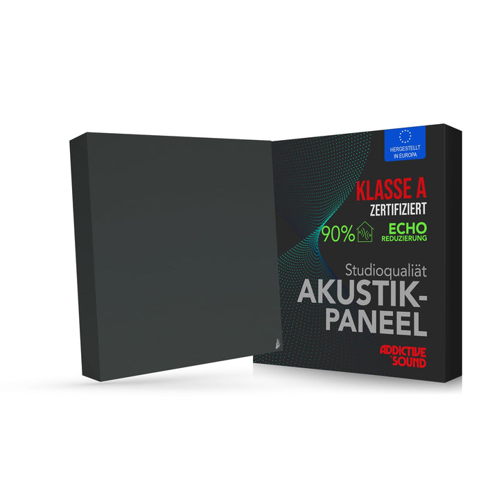 Addictive Sound Schalldämmung Wand 50x50x11 cm Premium - Akustikpaneele Wand - Schallabsorber Bild -