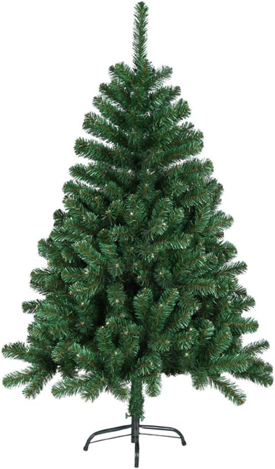 HENGMEI 210cm PVC Weihnachtsbaum Tannenbaum Christbaum Grün künstlicher mit Metallständer ca. 750 Sp