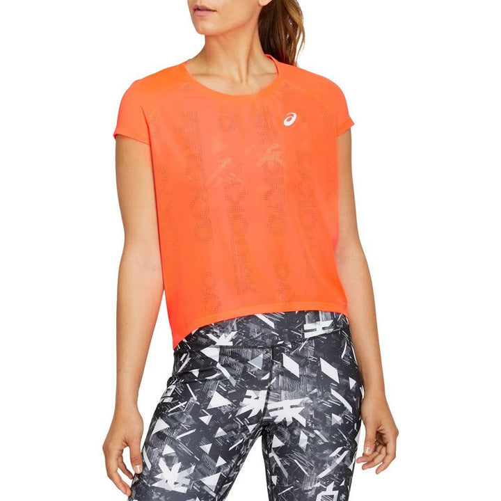 Asics Womens 2012B189-600_S T-Shirt, orange, S