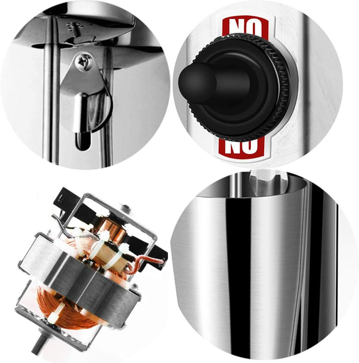 Milchshake Mixer, 180W 650ml Elektrisch Edelstahl Drink Mixer Milchshaker Standmixer für Smoothies,