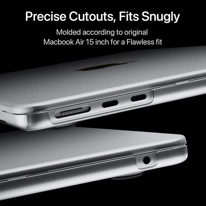 Soonjet für MacBook Air 15 Zoll Hülle M2 2023 Neu A2941 [Genau Wie Original-MacBook] [Nr.1 Ultradünn