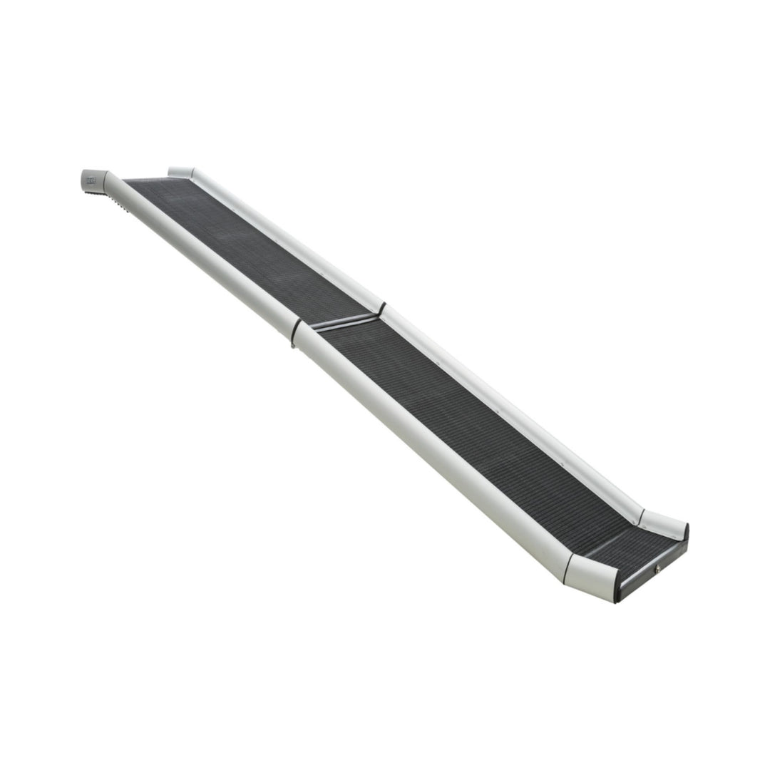 Trixie 3938 Klapp-Rampe, Aluminium/Kunststoff/Gummi, 38 × 155 cm, 6,3 kg, schwarz