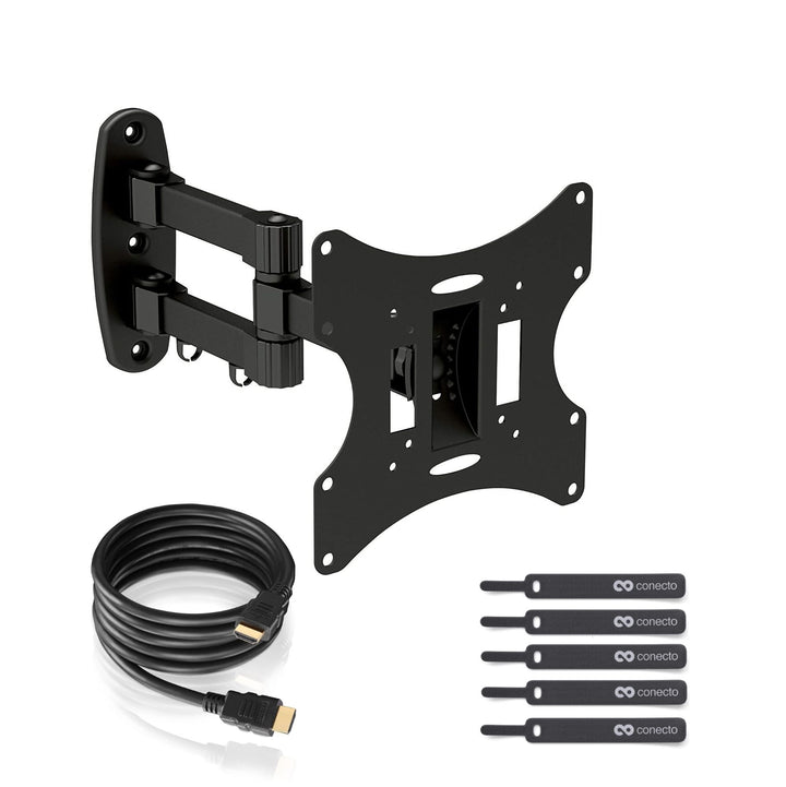 TV Wandhalterung für 17-42 Zoll (ca.43-107cm) Flach &amp; Curved LCD LED OLED Fernseher &amp; TFT Monitor |