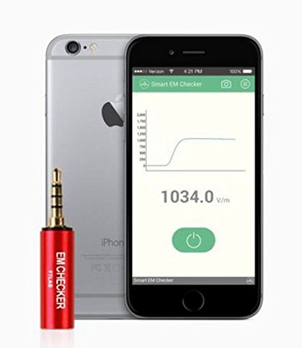 Smart EMF Checker Elektrosmog Magnetfeldmessgerät Feldstärke EM iPhone iOS Android SME