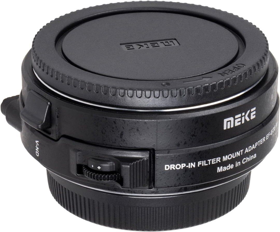 MK-EFTM-C Drop-In Aufsteckfilter, Mount-Adapter von Meike für Canon EF auf Canon EOS M, Inkl. variab