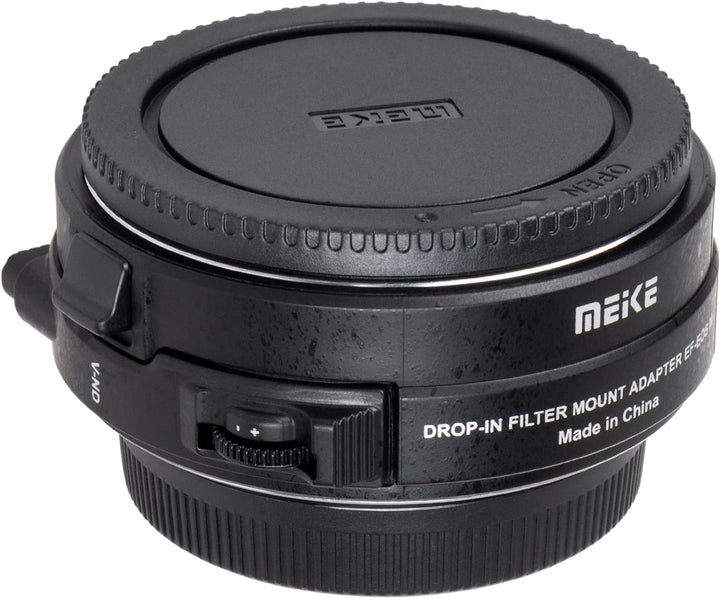 MK-EFTM-C Drop-In Aufsteckfilter, Mount-Adapter von Meike für Canon EF auf Canon EOS M, Inkl. variab
