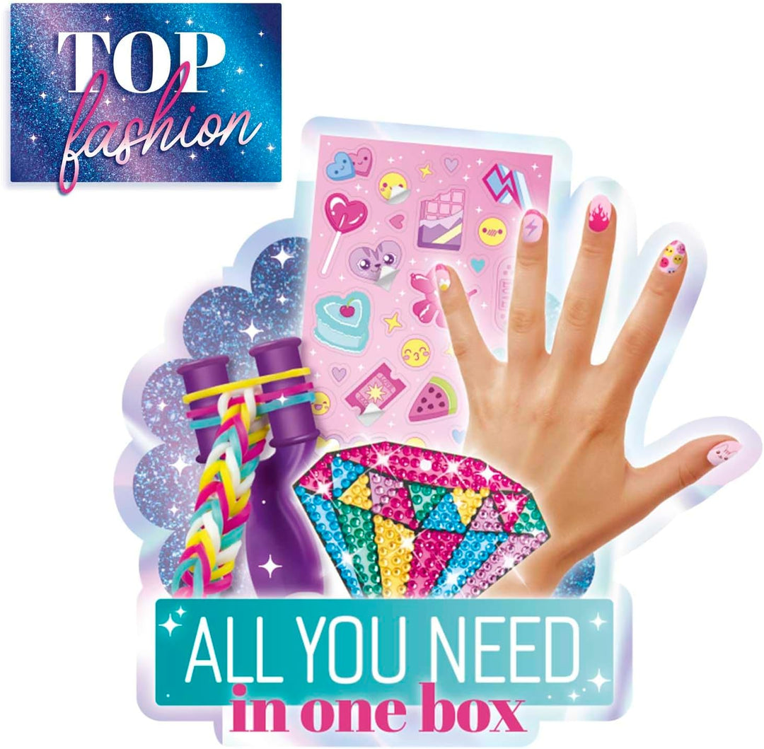 CRAZE Spielzeug Adventskalender Mädchen – Fashion DIY Adventskalender 2025 mit Diamond Painting, Loo
