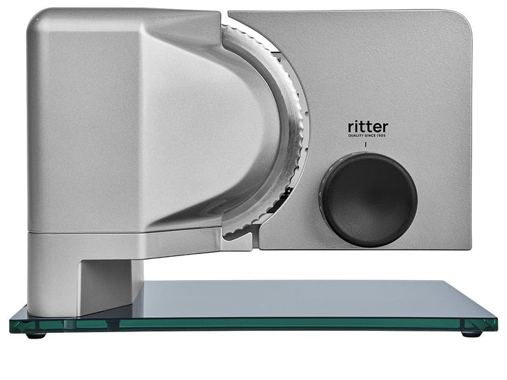 ritter sono 2 Elektrischer Allesschneider & Brotschneidemaschine aus Metall mit ECO-Motor, Made in G