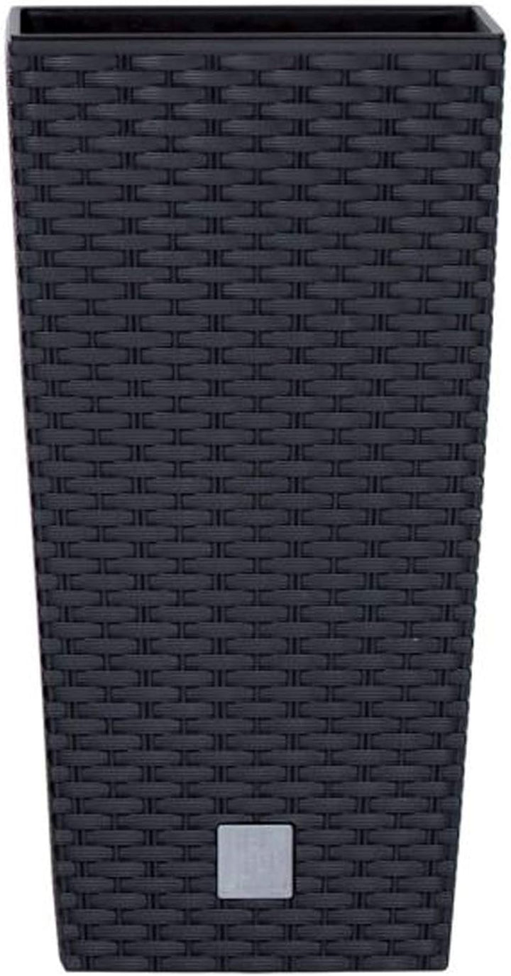 11,4 Liter Zeit Pot mit Einsatz 20 x 20 x 37,6 cm in Anthrazitfarbe