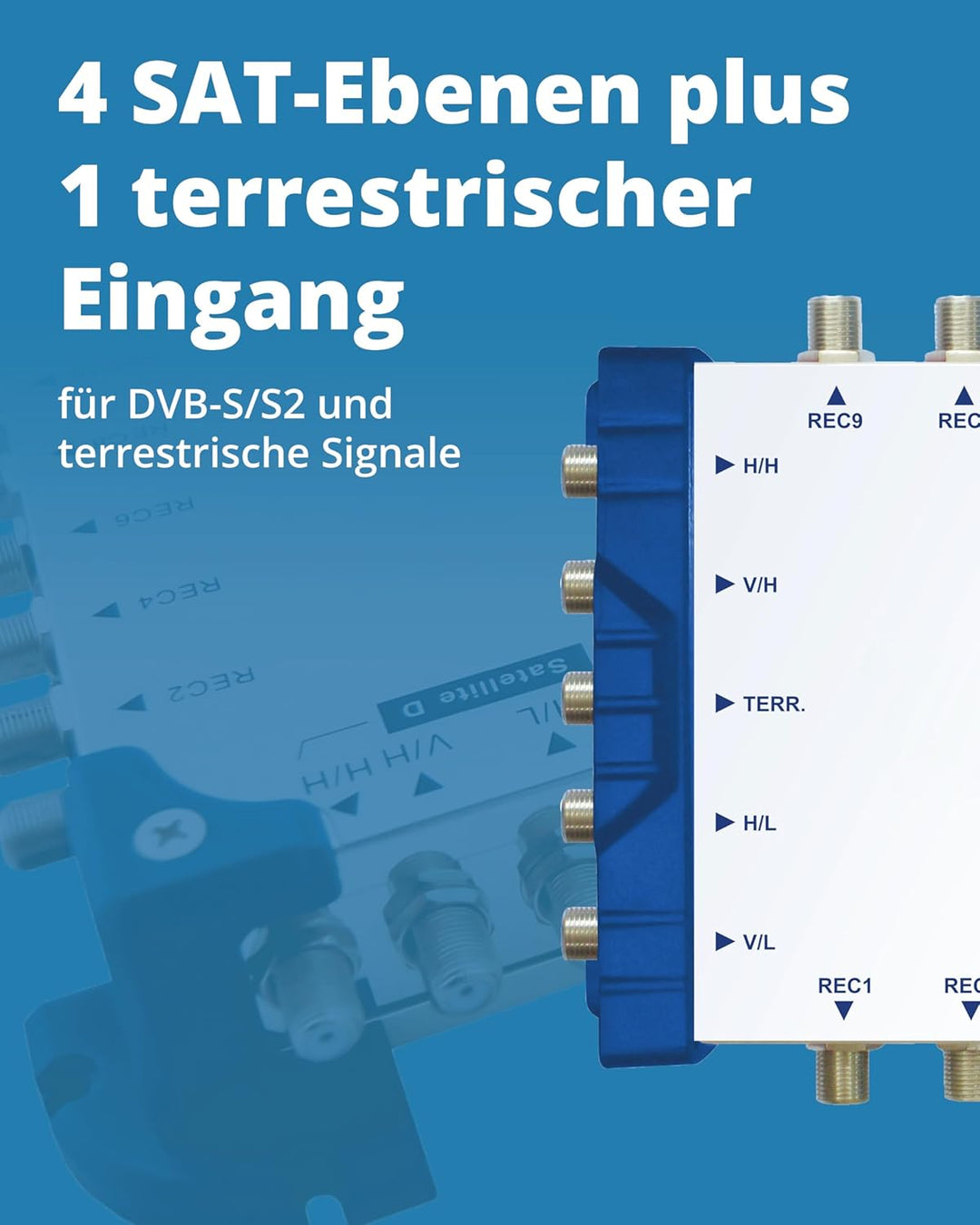 MegaSat 0600152 Profiline Multischalter 5/16