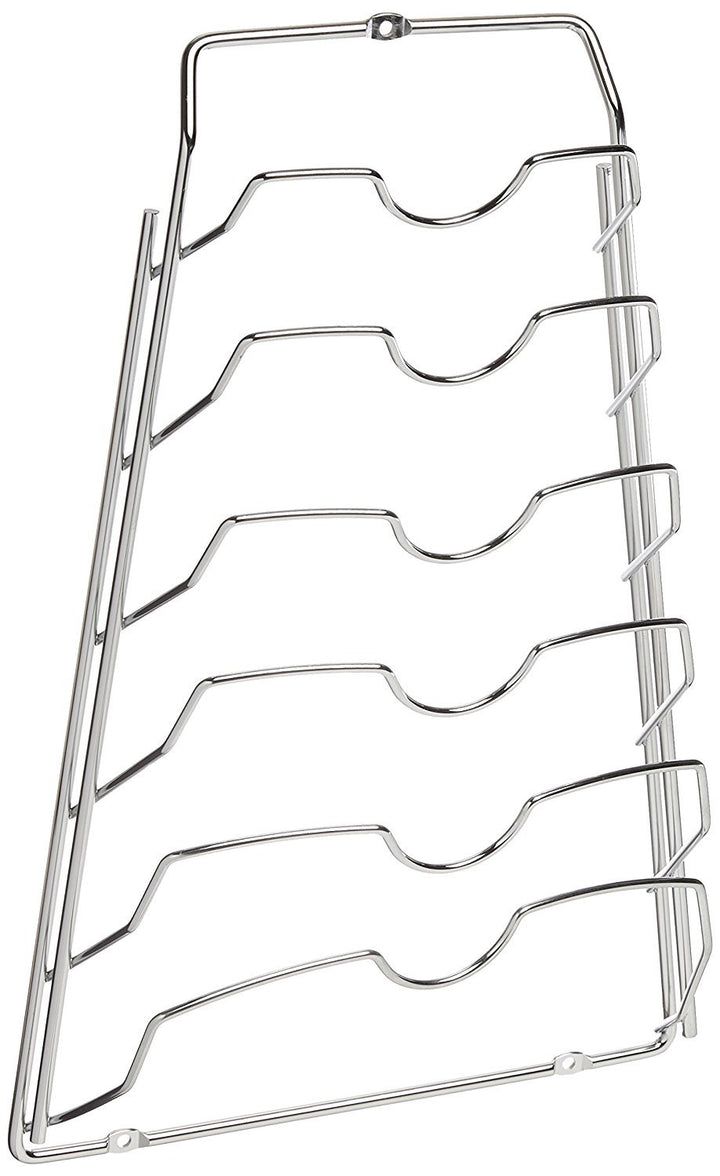 Organize It All, Chrome-Halter für Topfdeckel, für Schranktüren, Chrome