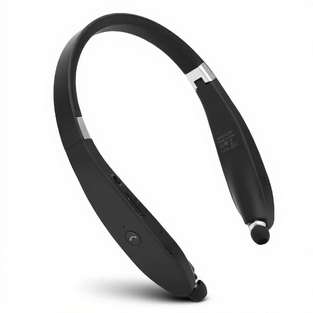 Kabelloses -Headset Teleskop-Sportkopfhörer Faltbarer Neckhung-Kopfhörer Kabelloser Nackenbügel-Ster