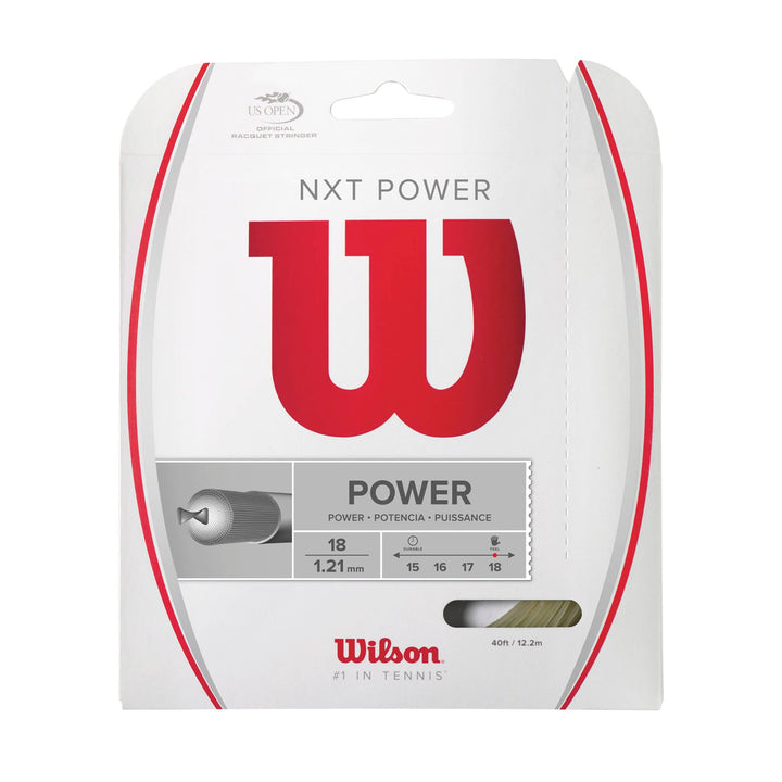 Wilson NXT Power 12,4 m Saite 18 natur, 18 natur