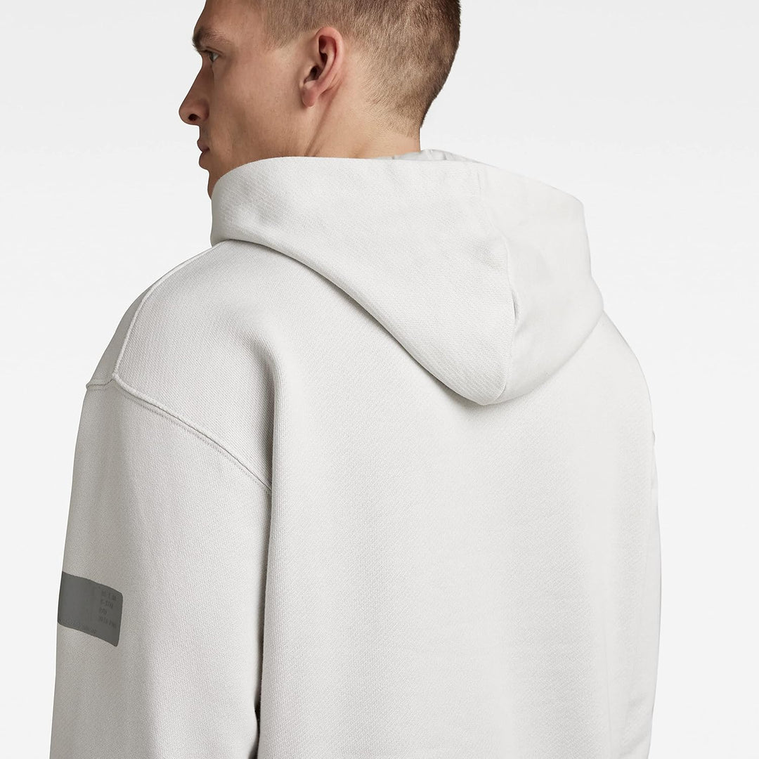 G-Star Herren Double Pocket Loose Hooded Sweatshirt Sweats (1er Pack) M Grau (Cool Grey D22011-c988-