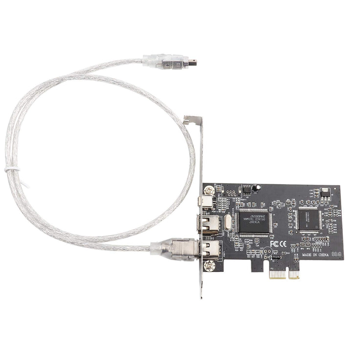 VBESTLIFE PCIE Firewire Karte, IEEE 1394 PCI Express Controller, 1394a Firewire 800 Adapter mit Fire