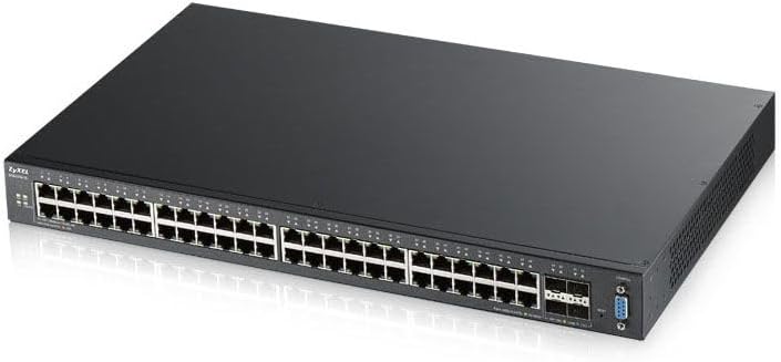Zyxel 48-port Gigabit Layer 2 Managed Switch, 4x 10G [XGS2210-52], XGS2210-52